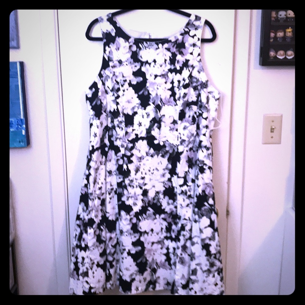 Floral A-Line Dress